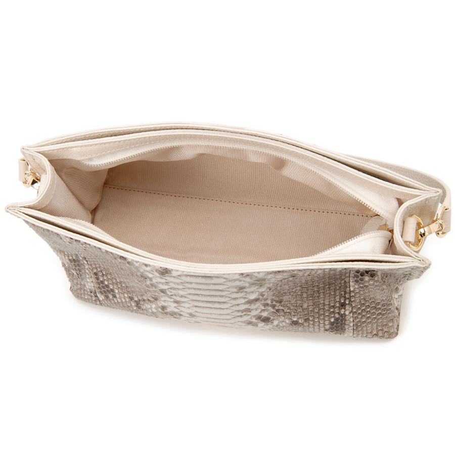 Python ダイヤモンドパイソン ショルダーバッグ ポシェット レディース