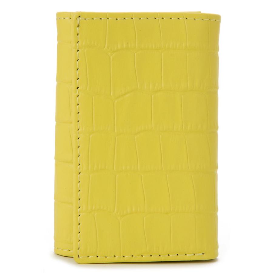 ミニ財布 コンパクト財布 牛本革 折財布 三つ折り財布 スマート