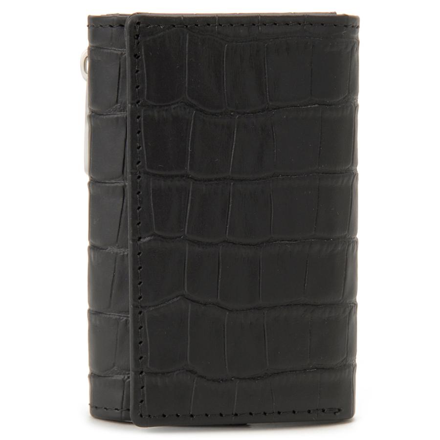 ミニ財布 コンパクト財布 牛本革 折財布 三つ折り財布 スマート