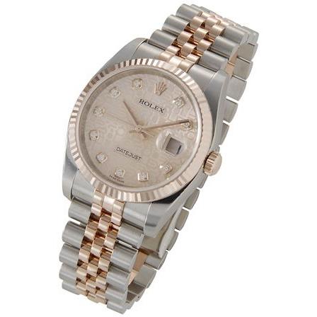 デイトジャスト ロレックス ROLEX 116231 G-PKC ピンクゴールド