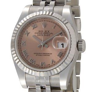 ロレックス ROLEX 179174 PK-R デイトジャスト ピンクゴールド ローマ レディース 腕時計 新品 当店5年保証｜s-select