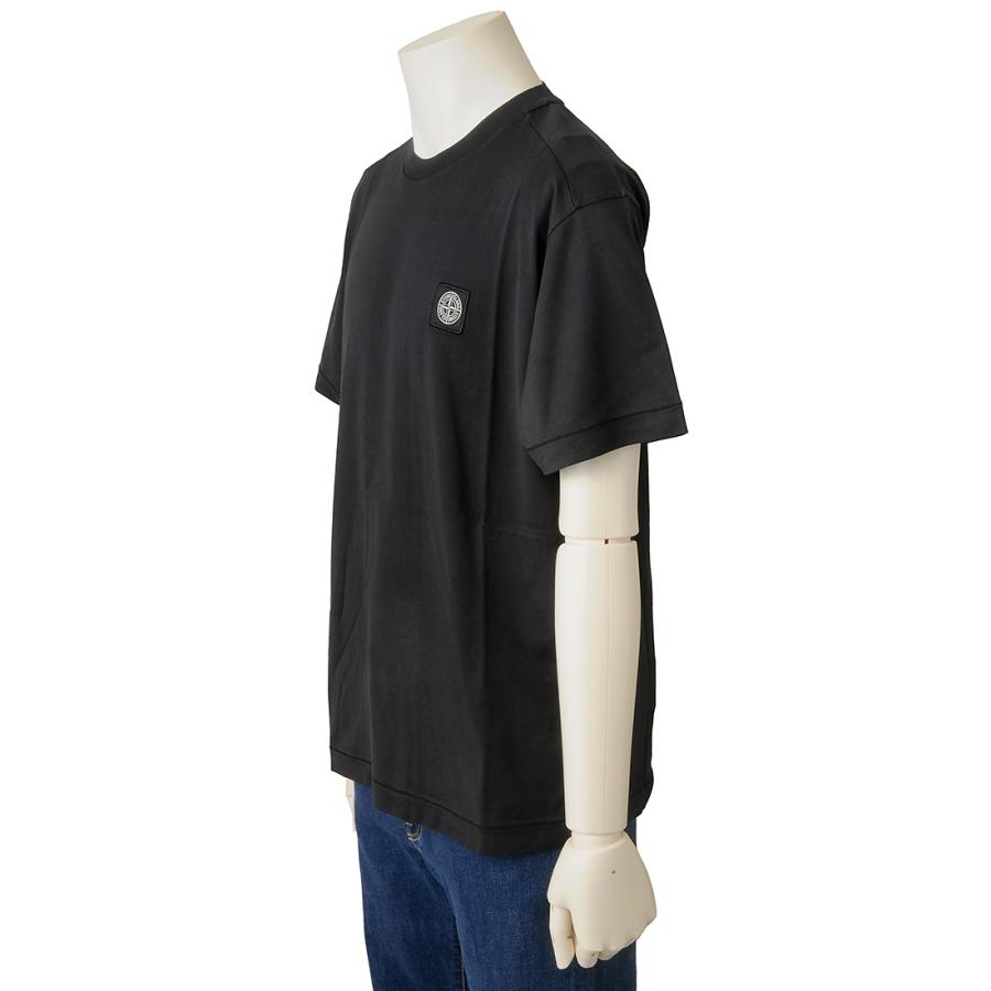 STONE ISLAND（ストーン アイランド） 半袖Tシャツ メンズ ブラック