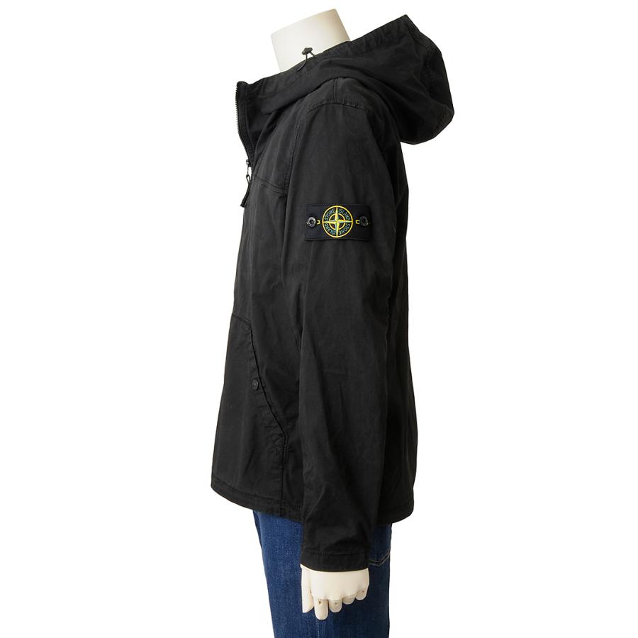 スーパーセール ストーンアイランド STONE ISLAND ブルゾン メンズ ブラック 811510110 V0029 OVERSHIRTの画像