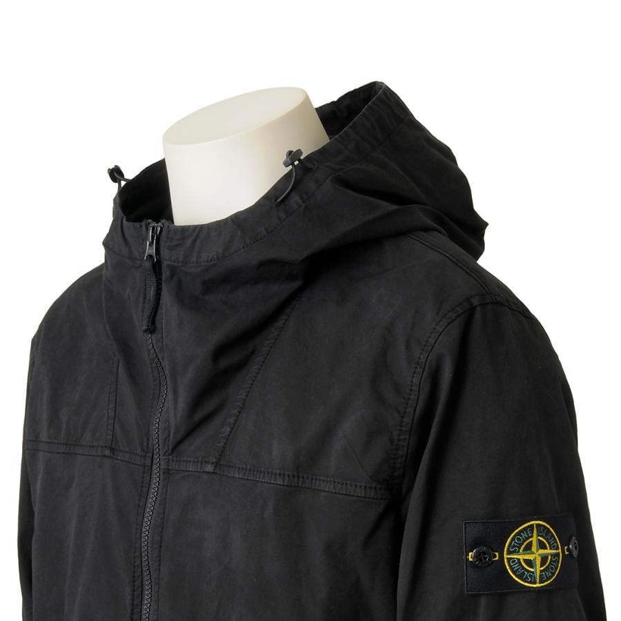 スーパーセール ストーンアイランド STONE ISLAND ブルゾン メンズ ブラック 811510110 V0029 OVERSHIRTの画像