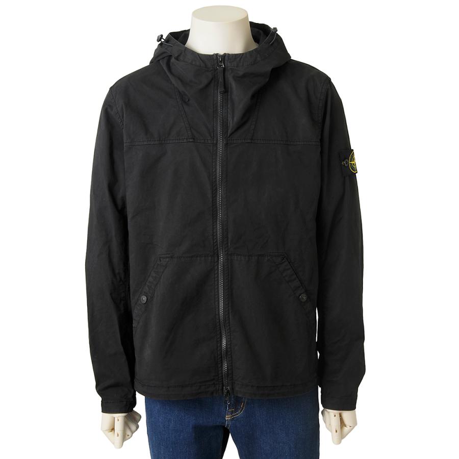 スーパーセール ストーンアイランド STONE ISLAND ブルゾン メンズ ブラック 811510110 V0029 OVERSHIRTの画像
