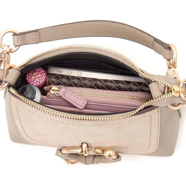 クロエBayショルダー クロエ Chloe レディース ショルダーバッグ グレー ベージュ
