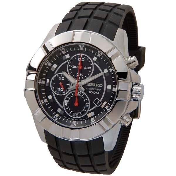 SEIKO（セイコー） メンズ SNDD73P2 クロノグラフ ラバーベルト