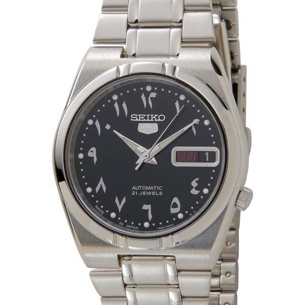 セイコー5 SEIKO5 腕時計 時計 メンズ ブラック SEIKO SNK063J5 セイコーファイブ｜s-select