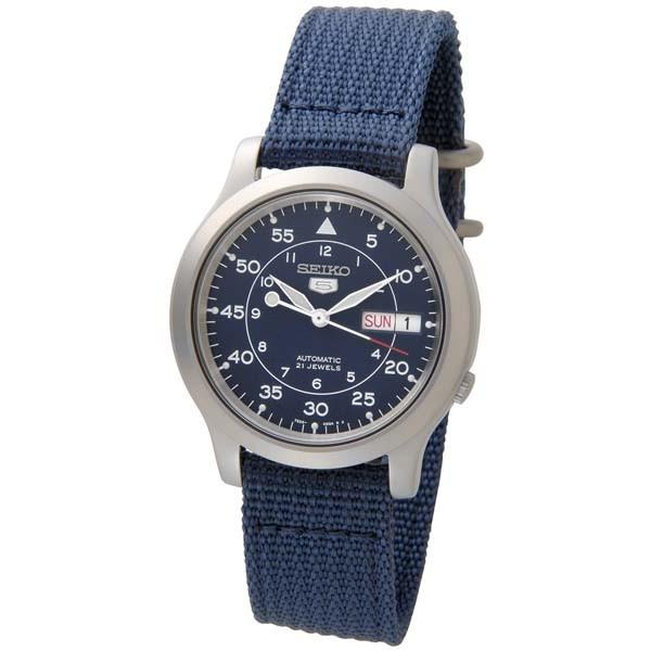 SEIKO5 SNK807K2 セイコーファイブ 腕時計 海外モデル 生産終了品 Seiko 5 セイコー5 SEIKO5 腕時計 時計 メンズ ミリタリー ブルー