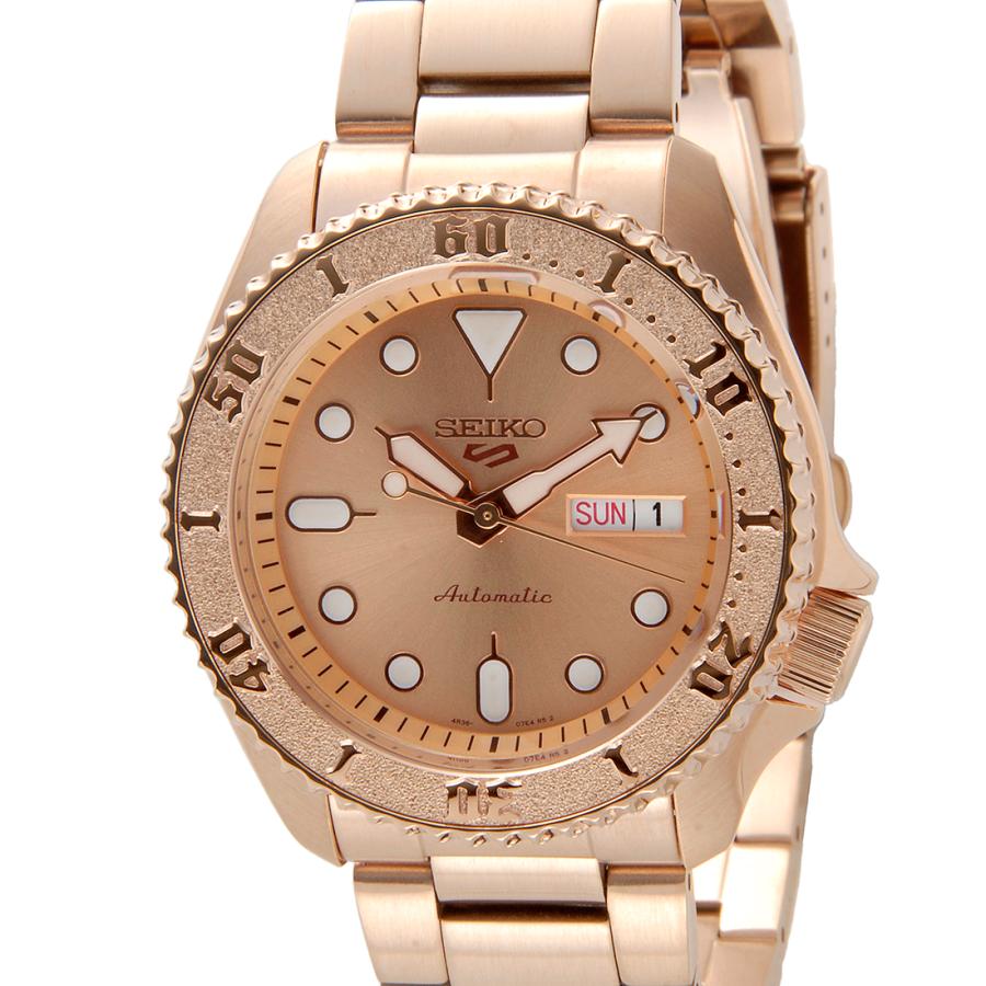セイコー5 スポーツ 自動巻腕時計 海外モデル　SRPE72K1 ゴールド Seiko 5 SEIKO セイコー SRPE72K1 SEIKO5 セイコー5 スポーツ 腕時計