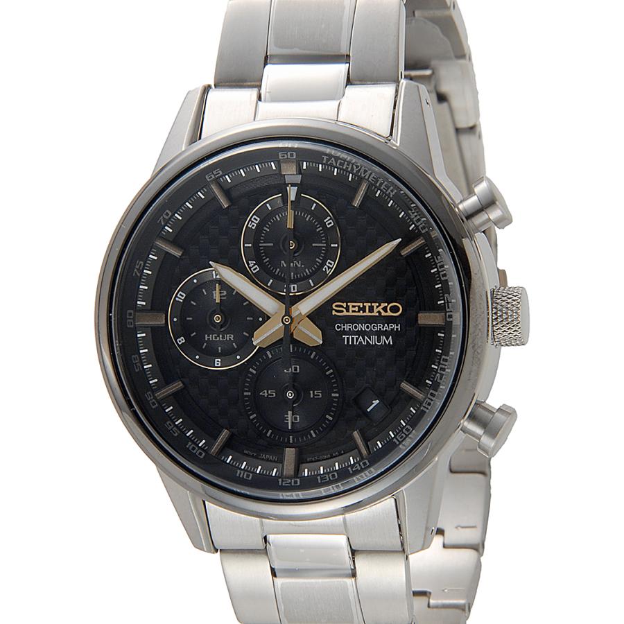 SEIKO（セイコー） メンズ 腕時計 SSB391P1 クロノグラフ チタニウム 