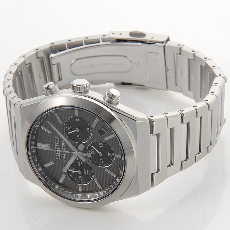 SEIKO（セイコー） メンズ SSB455P1 クロノグラフ グレー 海外モデル