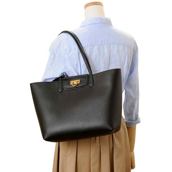 FERRAGAMO（フェラガモ） トートバッグ レディース ブラック 21 I376