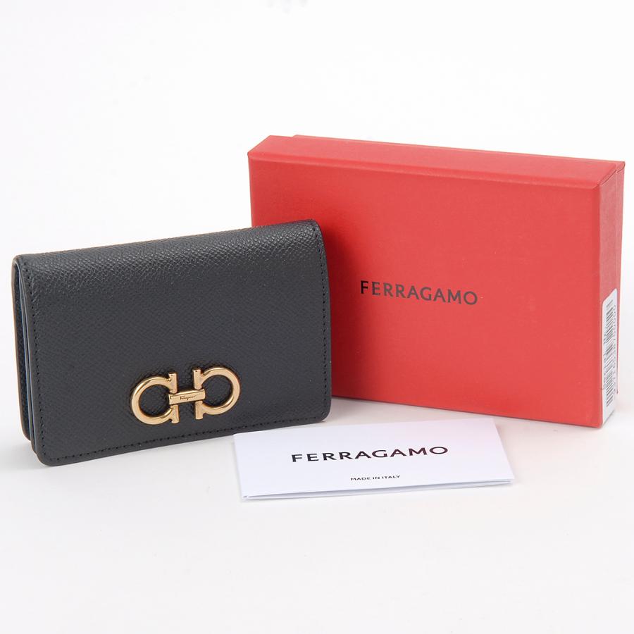 新品 FERRAGAMO 22 0371 758542 カードケース サルバトーレフェラガモ Salvatore Ferragamo FERRAGAMO