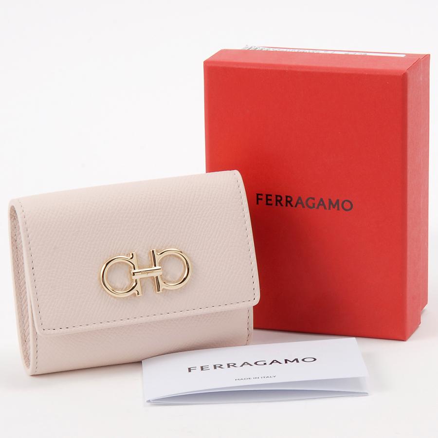 FERRAGAMO（フェラガモ） 三つ折り財布 レディース 22 0862 THE