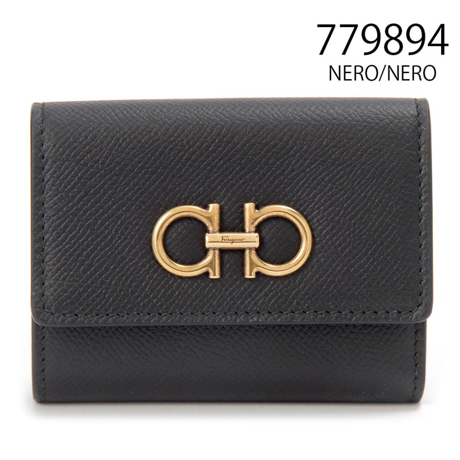 FERRAGAMO（フェラガモ） 三つ折り財布 レディース 22 0862 THE