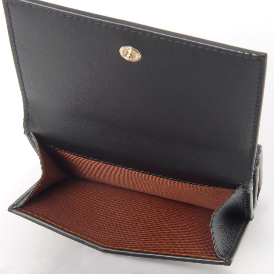 FERRAGAMO（フェラガモ） 三つ折り財布 レディース ブラック 22 0867