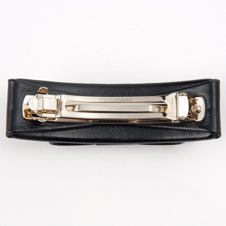 FERRAGAMO（フェラガモ） バレッタ レディース ブラック 34 0451