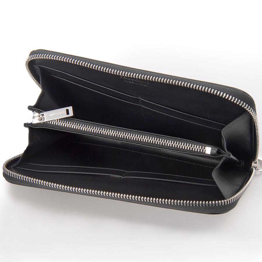 フェラガモ Ferragamo 長財布 メンズ ブラック 66 1212 764219 EMBOSSED FERRAGAMOの画像