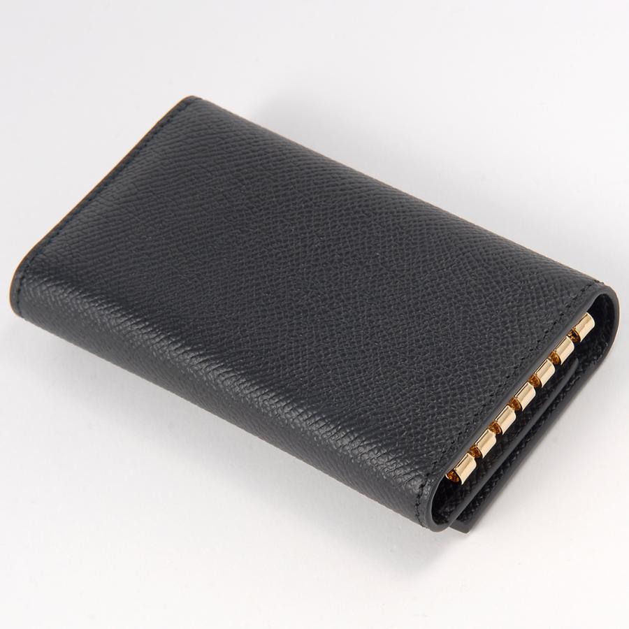 ボーナスストアPlus10％対象店 フェラガモ Ferragamo キーケース メンズ ブラック 66 1608 781770 MICRO GANCIOの画像