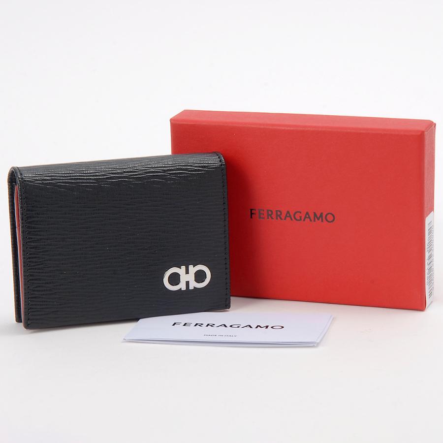 FERRAGAMO（フェラガモ） カードケース レディース メンズ ブラック 66