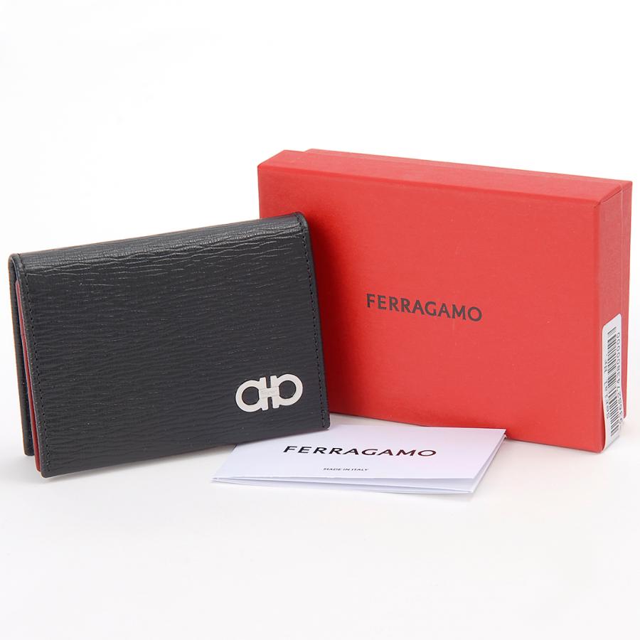 FERRAGAMO（フェラガモ） カードケース メンズ レディース ブラック 66