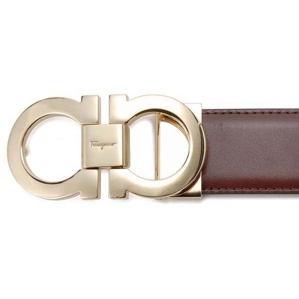 フェラガモ Ferragamo メンズ ベルト 679535 100cm ガンチーニ