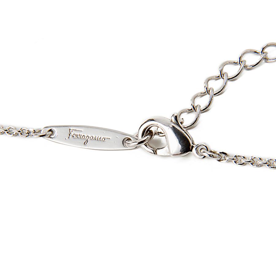 フェラガモ ネックレス レディース 76 0132 696657 ガンチーニ FERRAGAMO Salvatore Ferragamo サルヴァトーレ フェラガモ