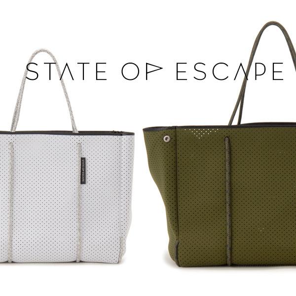 STATE OF ESCAPE ステイトオブエスケープ ハンドバッグ レディース ブラック ECLIPSE TOP HANDLE | STATE OF ESCAPE | 01