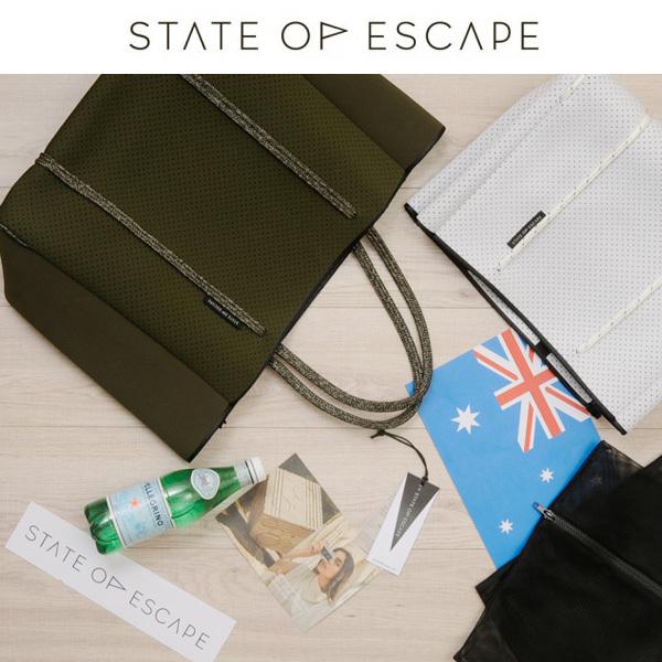 STATE OF ESCAPE ステイトオブエスケープ ハンドバッグ レディース スチール グレー ECLIPSE TOP HANDLE | STATE OF ESCAPE | 02