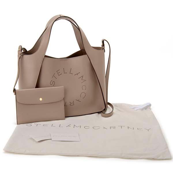 STELLA McCARTNEY ベージュ トートバッグ STELLA McCARTNEY（ステラマッカートニー）の「Stella Logo Tote