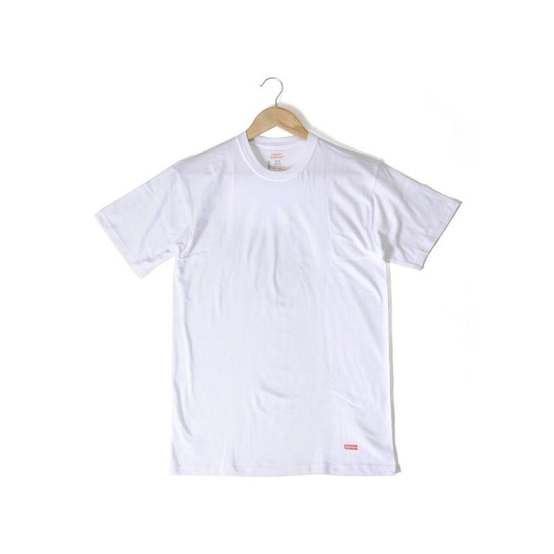 Supreme シュプリーム × ヘインズ コラボ Tシャツ ホワイト 3枚 Supreme シュプリーム × ヘインズ コラボ Tシャツ ホワイト 3枚