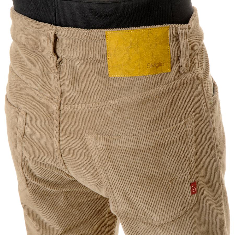 SIVIGLIA シヴィリア チノパン メンズ グレー PQ2001V0019216 5 TASCHE SIVIGLIA（シビリア） シヴィリア チノパン メンズ グレー