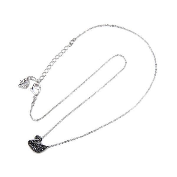 スワロフスキー ネックレス 5347330 スワン ブラック×シルバー 楽天市場】スワロフスキー SWAROVSKI ネックレス ペンダント