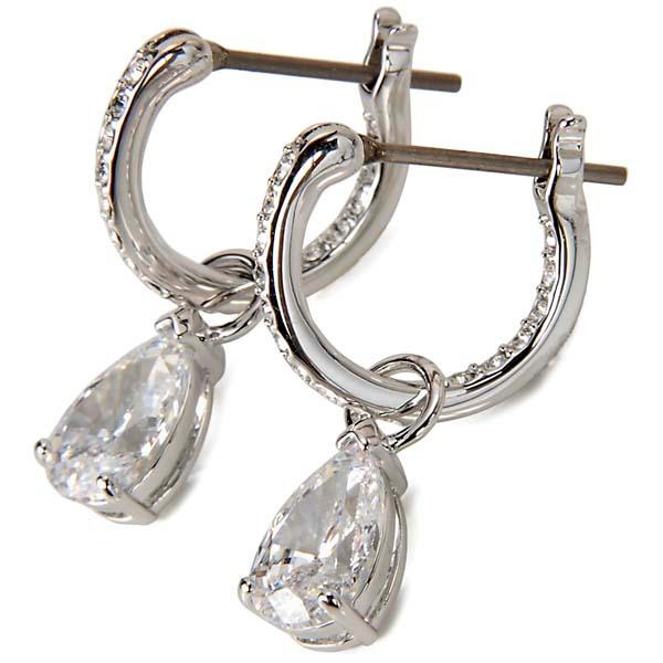 【美品】SWAROVSKI スワロフスキー ピアス シルバー 5563119 SWAROVSKI スワロフスキー ピアス レディース シルバー 5563119