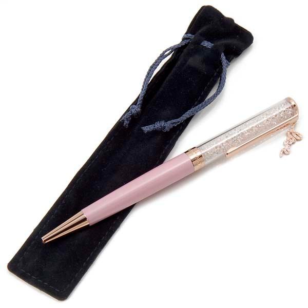 スワロフスキーボールペン SWAROVSKI（スワロフスキー） ボールペン ピンク×ローズゴールド