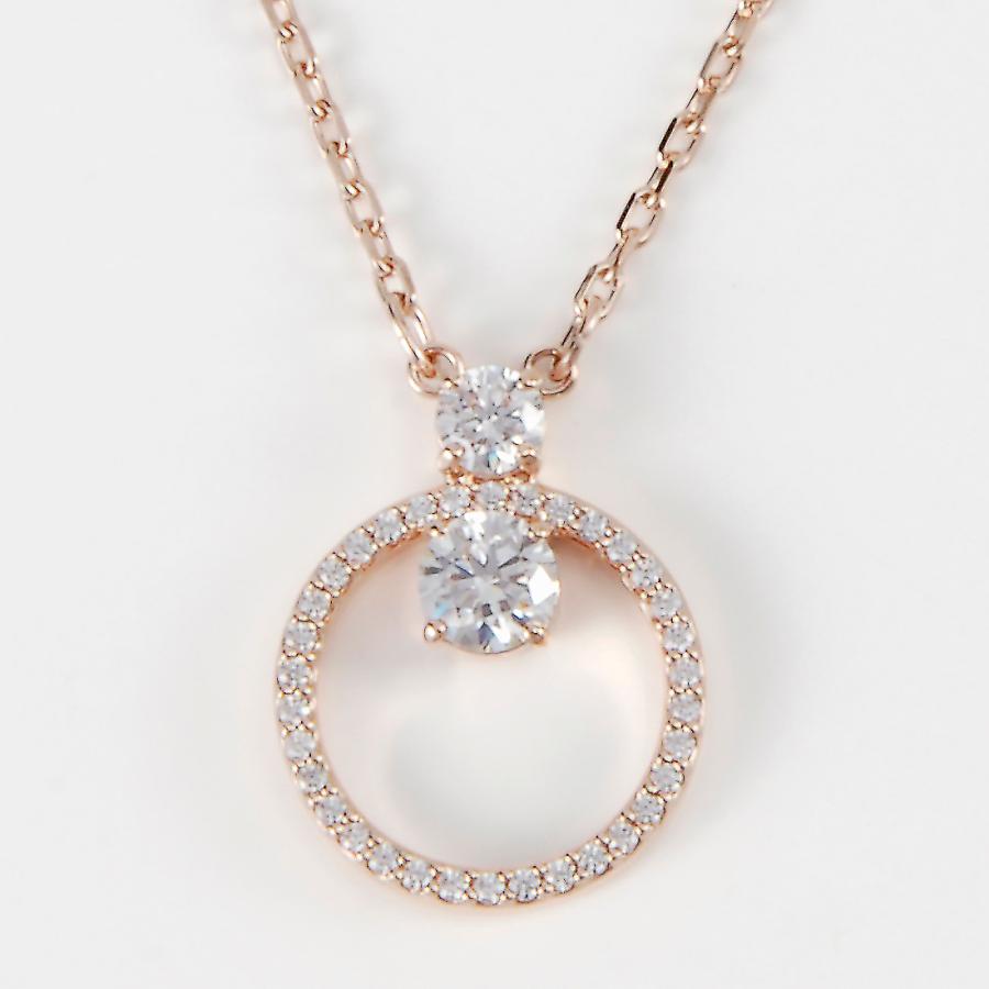 SWAROVSKI（スワロフスキー） ネックレス レディース ローズゴールド