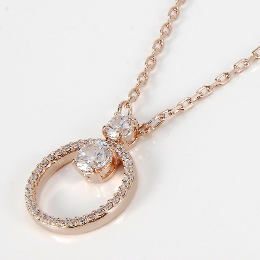 SWAROVSKI（スワロフスキー） ネックレス レディース ローズゴールド