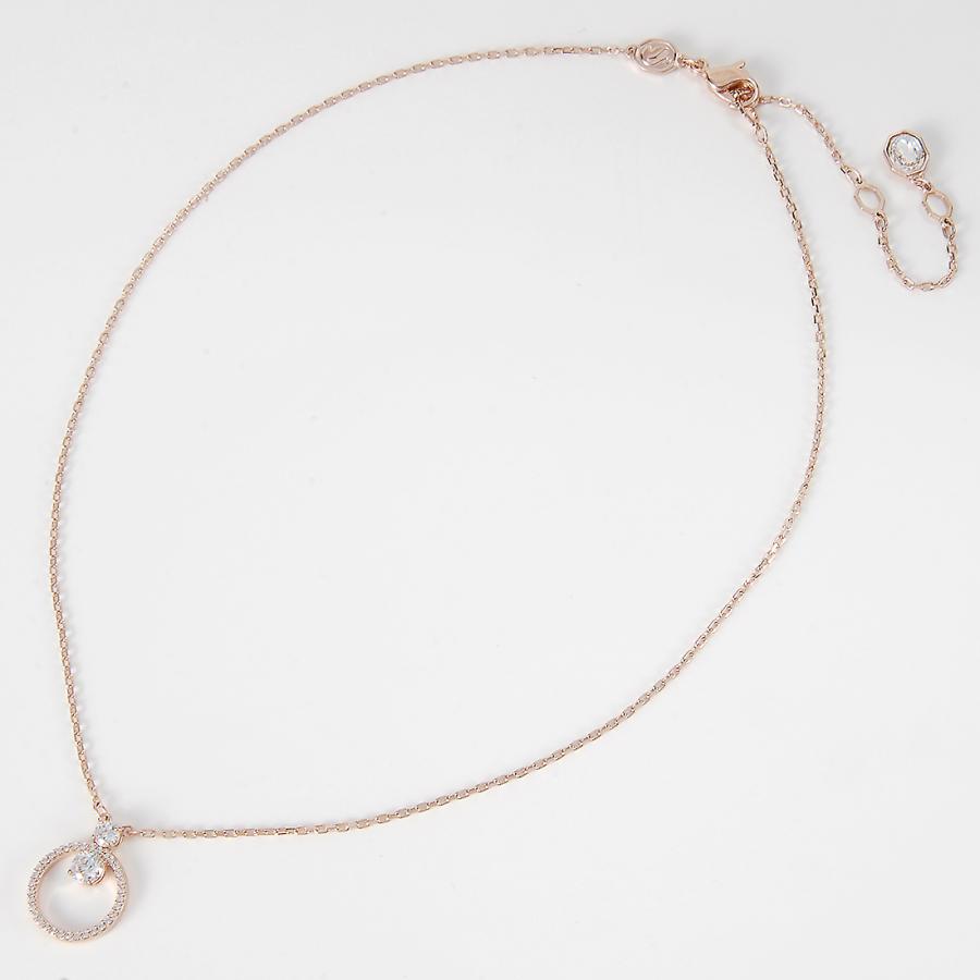 SWAROVSKI（スワロフスキー） ネックレス レディース ローズゴールド