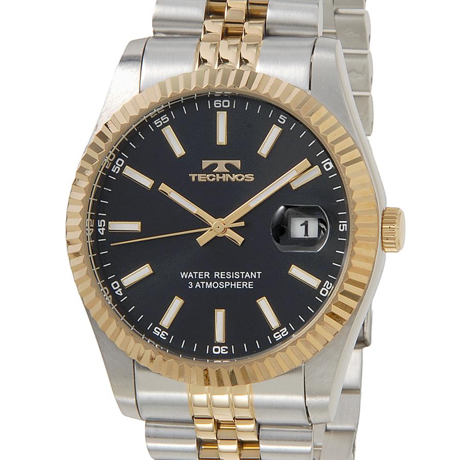 TECHNOS（テクノス） メンズ 腕時計 ゴールド T6C10TB デイト : s