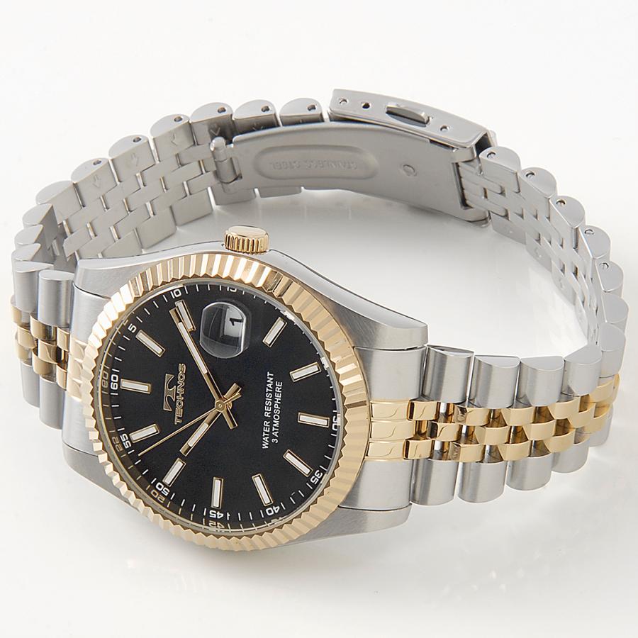 TECHNOS（テクノス） メンズ 腕時計 ゴールド T6C10TB デイト : s