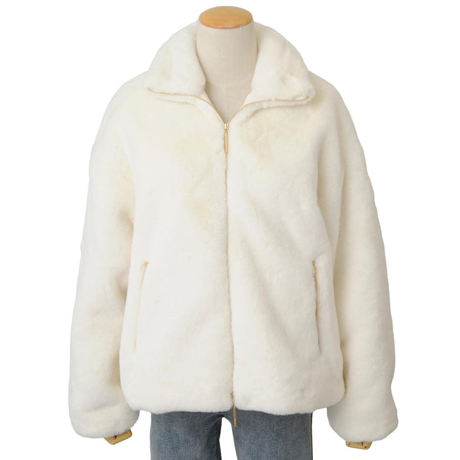 りゅう TATRAS BARBRA バルブラ ホワイト 01 S 未使用品 TATRAS（タトラス） ボアブルゾン レディース ホワイト LJXA0039033588