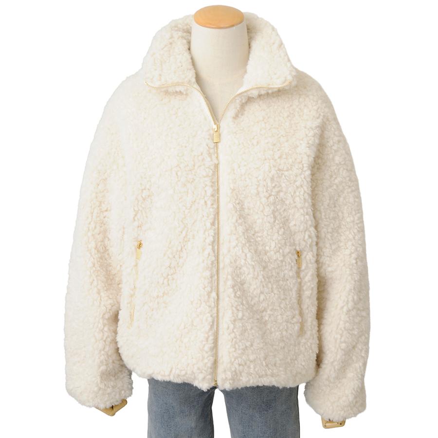 TATRAS（タトラス） ボアブルゾン レディース アイボリー