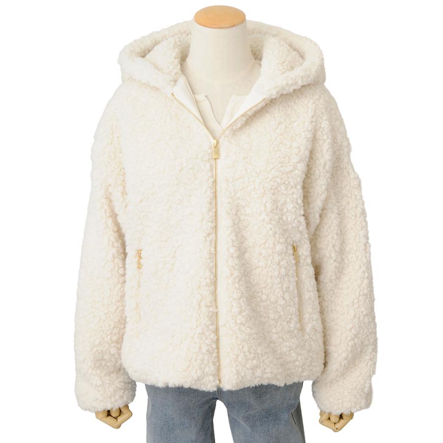 TATRAS タトラス ボアブルゾン レディース アイボリー LJXA0042033588 02 IPAMA イパマ TATRAS（タトラス） ボアブルゾン レディース アイボリー