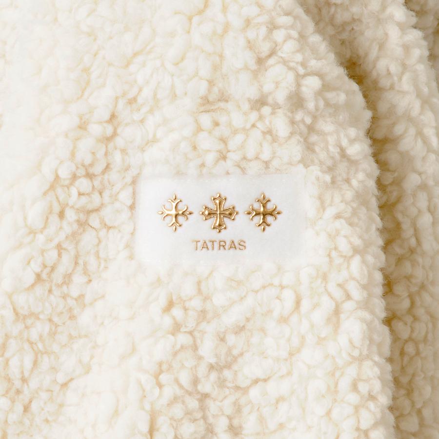ボーナスストアPlus10％対象店 タトラス TATRAS ボアブルゾン レディース アイボリー LJXA0042033588 02 IPAMA イパマの画像