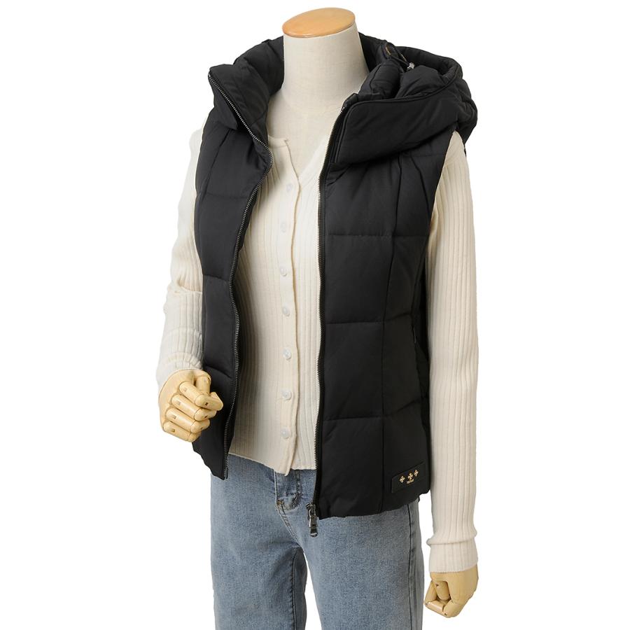 TATRAS（タトラス） ダウンベスト レディース ブラック LTAT24A4874 01