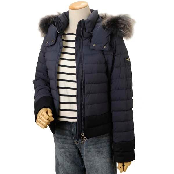 【てのり】美品 TATRAS ヴァレナ ネイビー ダウンジャケット bighit_tatke24a4164b