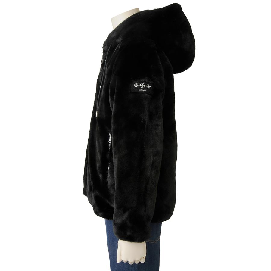 TATRAS タトラス ボアブルゾン メンズ ブラック MJXA0037033588 01 BOMOS ボモス TATRAS（タトラス） ボアブルゾン メンズ ブラック MJXA0037033588 01