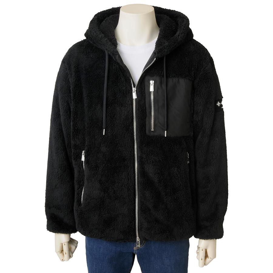 タトラス　ボアブルゾン TATRAS（タトラス） ボアブルゾン メンズ ブラック MJXA0212033588 01