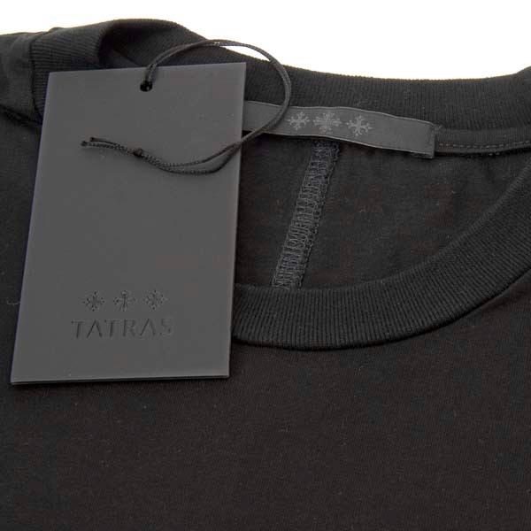 タトラス TATRAS Tシャツ 半袖 メンズ ブラック MTAT21S8124-01 ELIO カットソー｜s-select｜04